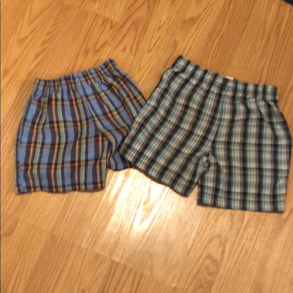Plaid shorts
